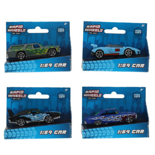 ギャラリービューアに画像をロードする, Rapid wheels auto die cast single pack assorti | 24 stuks