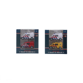 ギャラリービューアに画像をロードする, Rapid wheels diecast hulpdienstvoertuig 2 stuks assorti