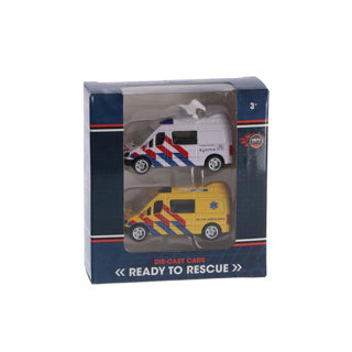 ギャラリービューアに画像をロードする, Rapid wheels diecast hulpdienstvoertuig 2 stuks assorti