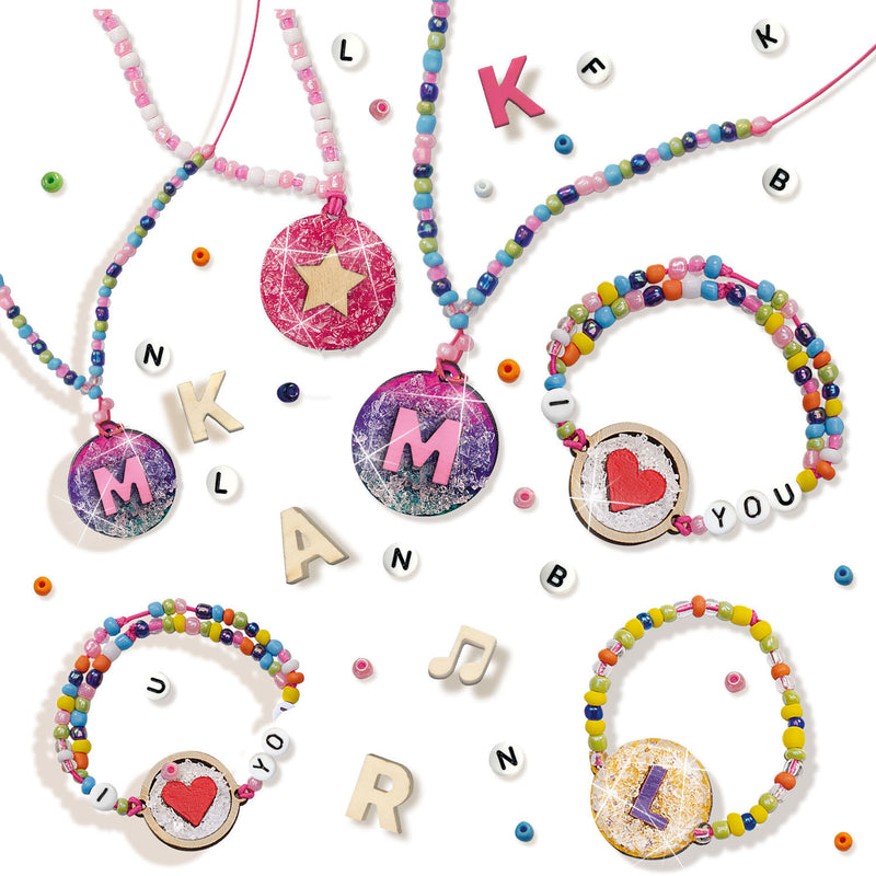 Afbeelding laden in galerijviewer, Ses creative ses easy diamonds - letter sieraden