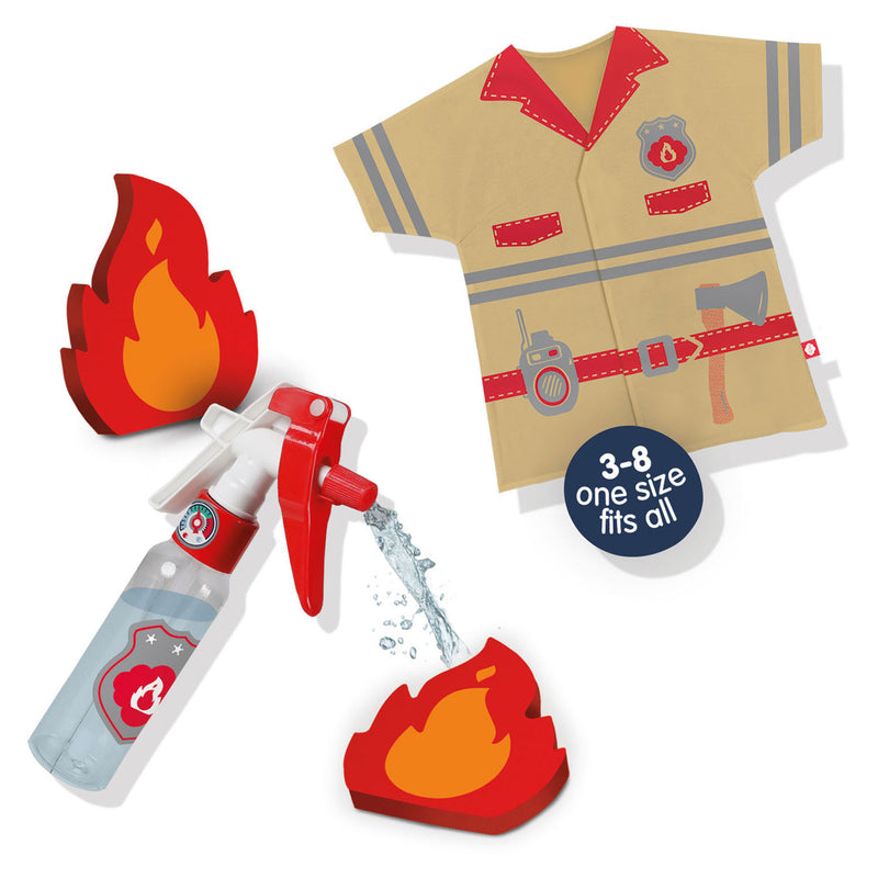 Load image into Gallery viewer, SES Petit Pretenders Verkleedkledingset Brandweer