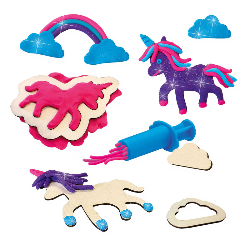 Load image into Gallery viewer, Ses klei - unicorns neon glitter