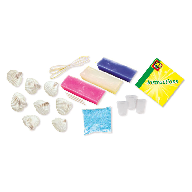 Load image into Gallery viewer, Ses schelp kaarsen - inspired by nature