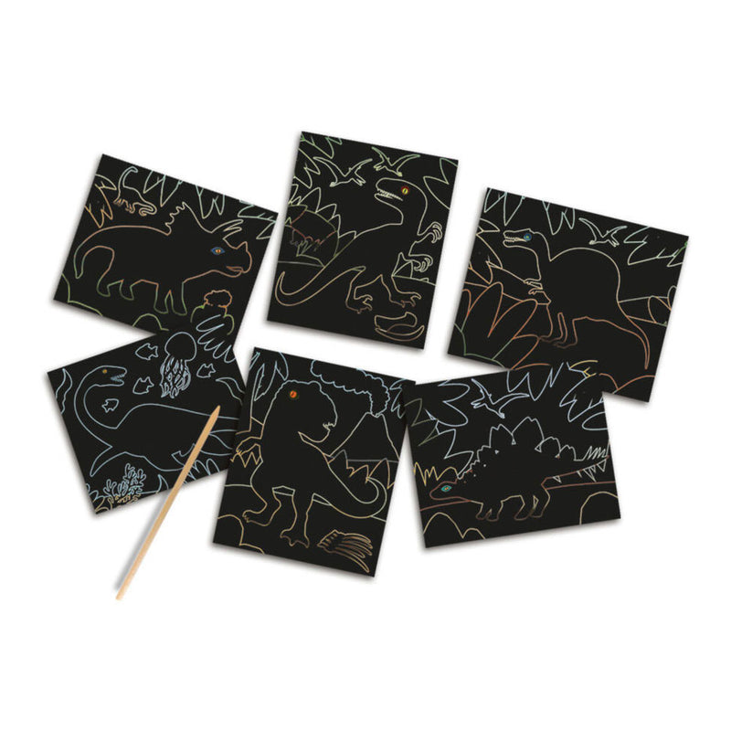 ギャラリービューアに画像をロードする, Ses creative ses glow in the dark scratch - dino's