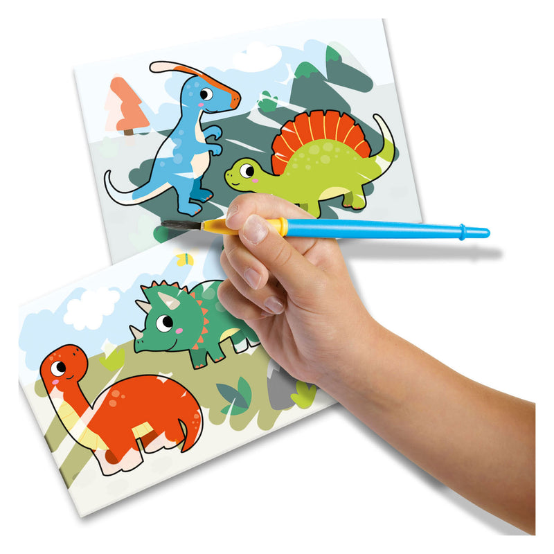 Afbeelding laden in galerijviewer, Ses creative ses my first kleuren met water - dino's