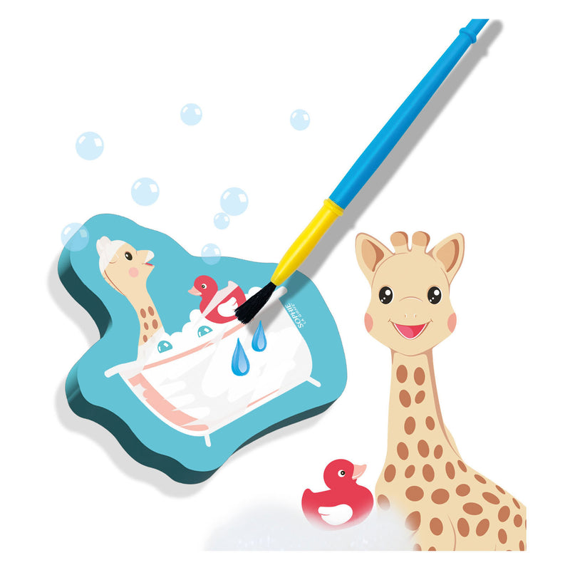 Load image into Gallery viewer, Ses creative ses sophie la girafe kleuren met water in bad