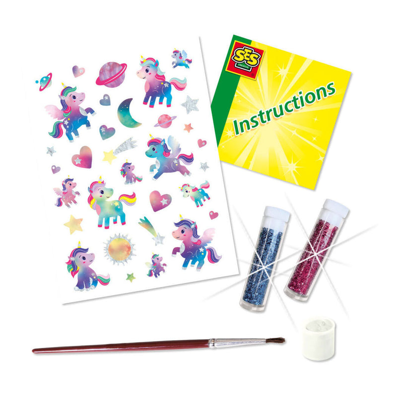 ギャラリービューアに画像をロードする, Ses creative ses unicorn galaxy tattoos