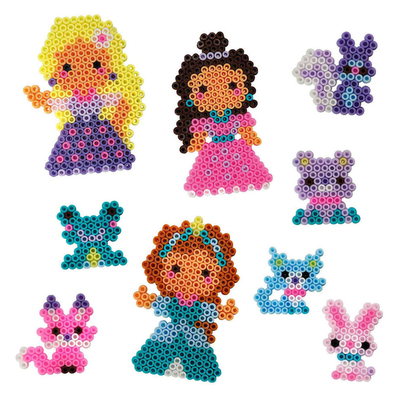 Afbeelding laden in galerijviewer, Ses creative ses strijkkralen - prinsesjes en dierenvriendjes