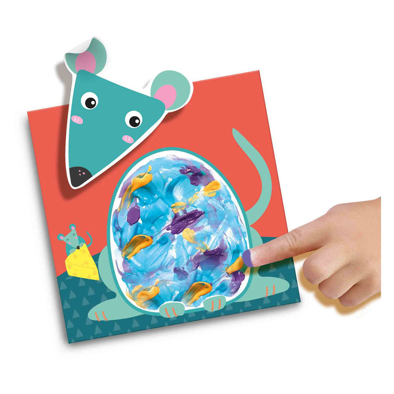 Afbeelding laden in galerijviewer, Ses creative ses my first - vingerverf dieren