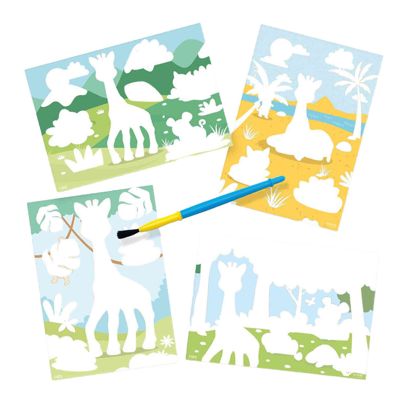 Afbeelding laden in galerijviewer, Ses creative ses my first sophie la girafe - kleuren met water