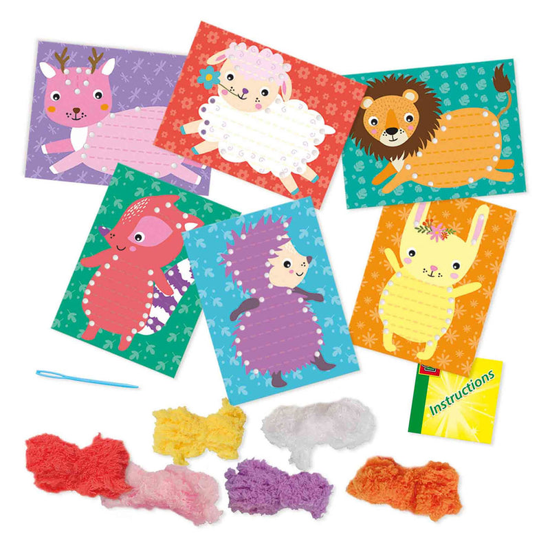 Load image into Gallery viewer, Ses fluffy dieren borduren