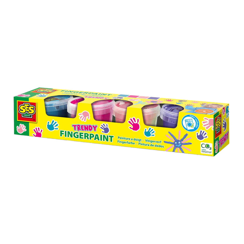 Load image into Gallery viewer, Ses vingerverf trendy kleuren, 4x110ml