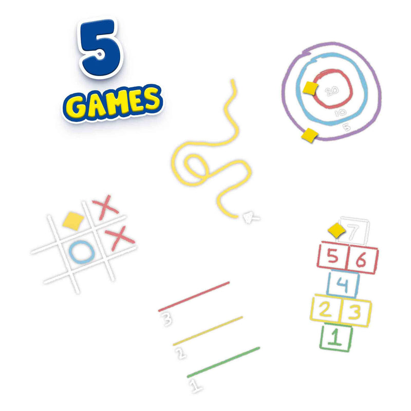 Afbeelding laden in galerijviewer, Ses creative ses stoepkrijt spellen 5in1