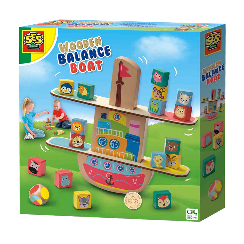 Load image into Gallery viewer, Ses houten balans boot