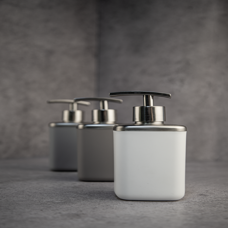 Afbeelding laden in galerijviewer, Wenko 1065676 - zeepdispenser barc.antraciet | 1 stuks