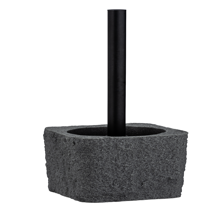 Afbeelding laden in galerijviewer, Wenko 1069583 - toiletborstelh.villata grijs | 1 stuks