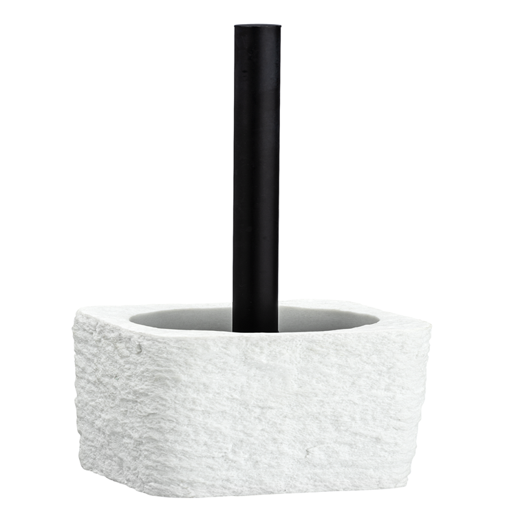 Afbeelding laden in galerijviewer, Wenko 1069556 - toiletborstelh. villata wit | 1 stuks
