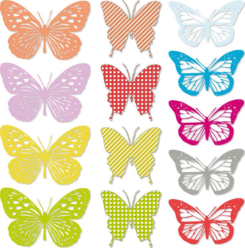 Load image into Gallery viewer, American crafts • embellishments lemonlush acetate shapes butterfly