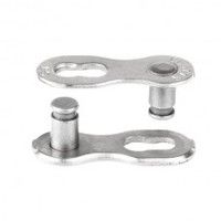 Load image into Gallery viewer, M-Wave Kettingschakel Fusion 1 2 x 11 128 staal 9S zilver