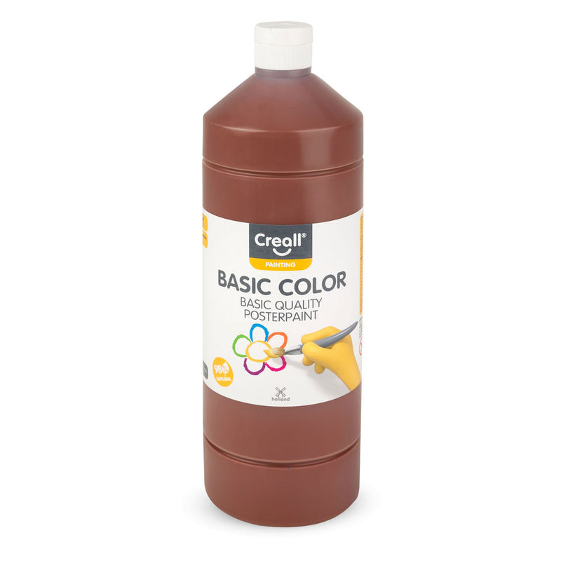 Load image into Gallery viewer, Creall schoolverf donkerbruin, 1 liter