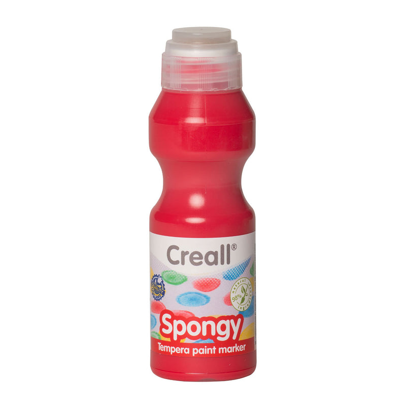 Afbeelding laden in galerijviewer, Creall spongy plakkaatverfstiften - 6 kleuren - 6x70ml - gemaakt in nl - vegan - glutenvrij