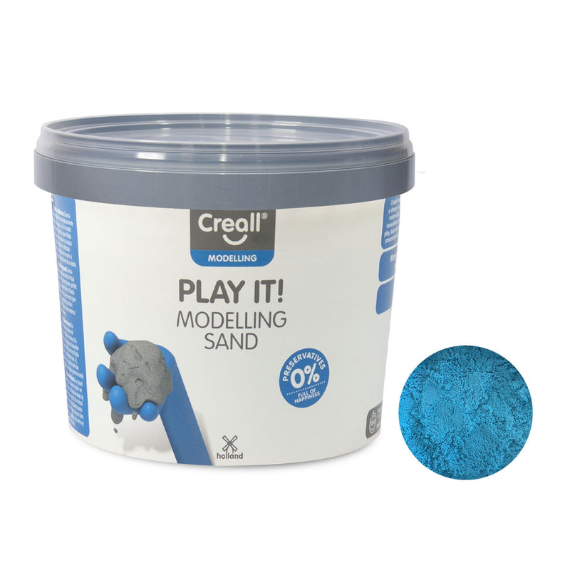 Load image into Gallery viewer, Creall play it speelzand blauw, 750gr.