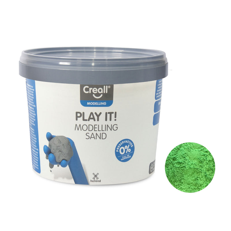 Load image into Gallery viewer, Creall play it speelzand groen, 750gr.