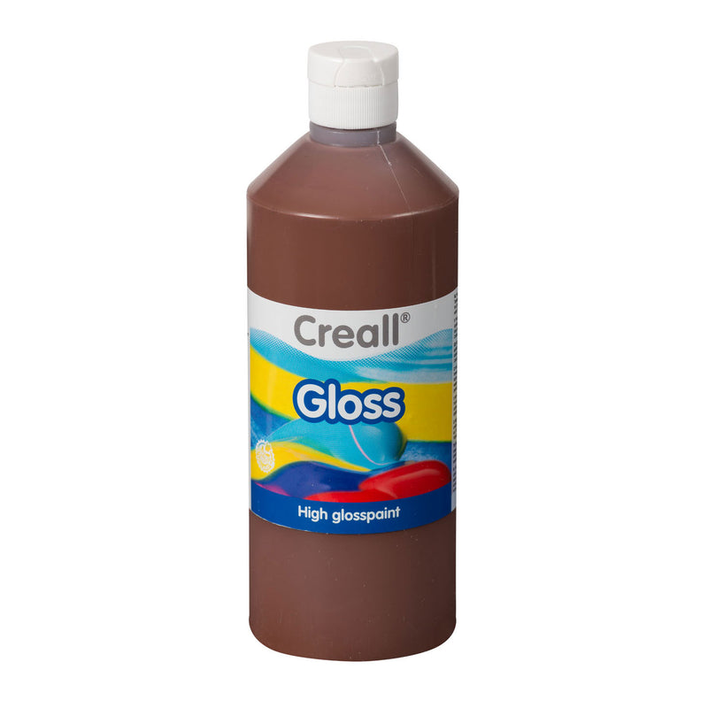 Load image into Gallery viewer, Creall gloss glansverf bruin, 500ml