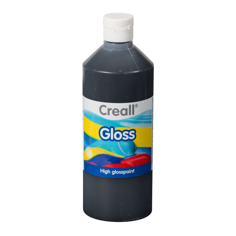 Load image into Gallery viewer, Creall gloss glansverf zwart, 500ml