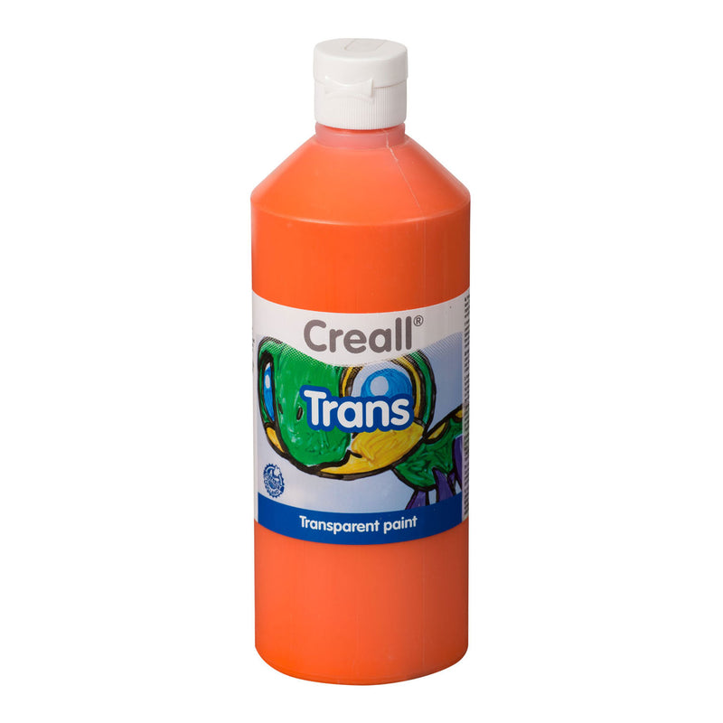 Load image into Gallery viewer, Creall transparante verf oranje, 500ml