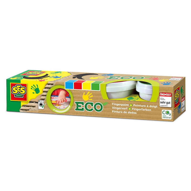 Load image into Gallery viewer, Ses eco vingerverf, 4 kleuren