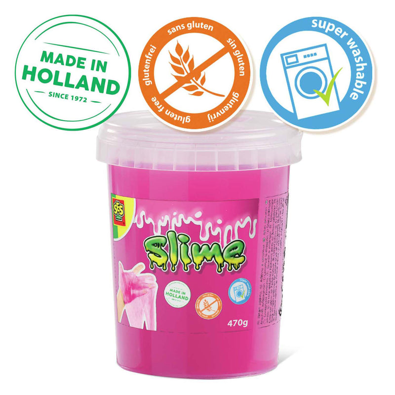 Afbeelding laden in galerijviewer, Ses creative ses slime - neon roze 470g