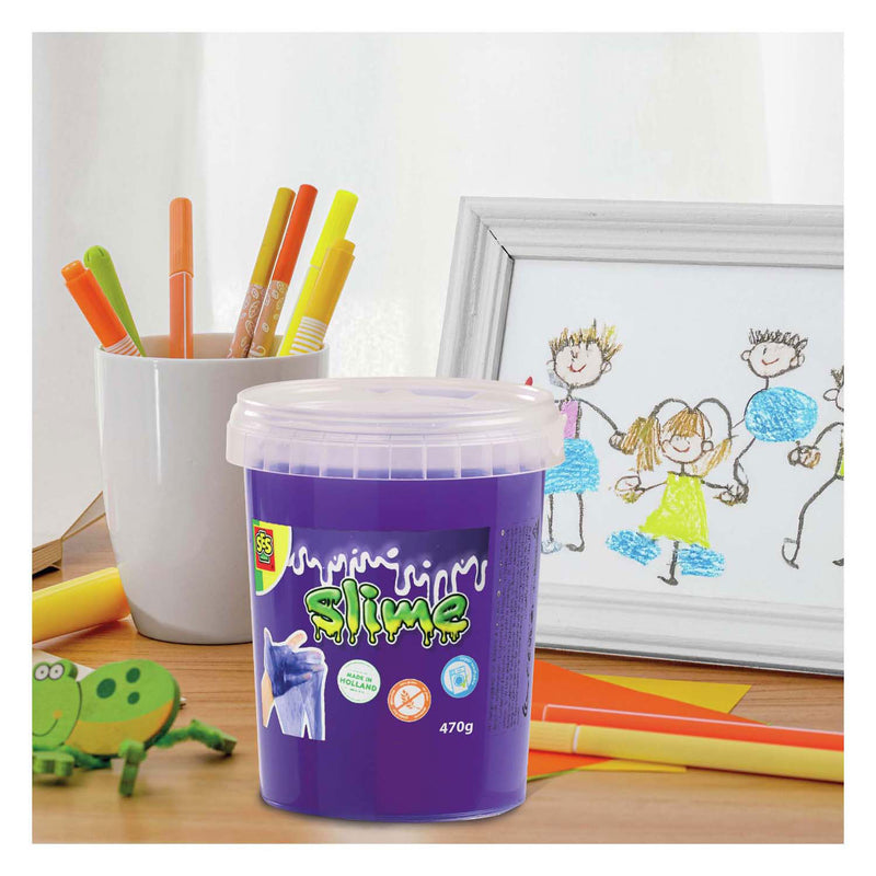 Load image into Gallery viewer, Ses slime - paars glitter 470g