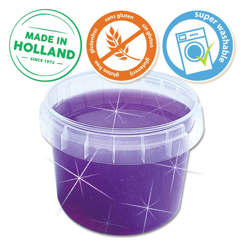 Load image into Gallery viewer, Ses slime - paars glitter 140g