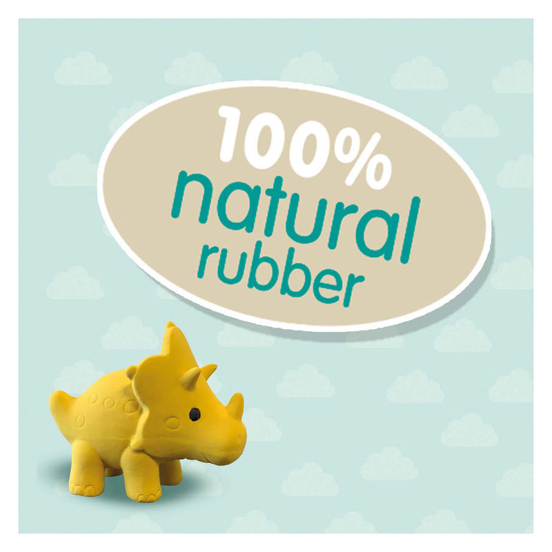 Load image into Gallery viewer, Ses bad triceratops - 100% natuurlijk rubber