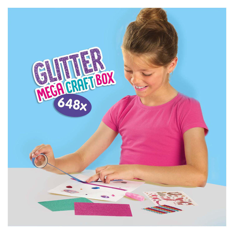 Afbeelding laden in galerijviewer, Ses creative ses glitter mega knutselbox