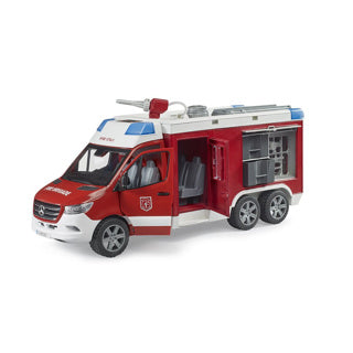 Load image into Gallery viewer, Bruder vrachtwagen mb sprinter brandweer l g