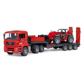 Afbeelding laden in galerijviewer, Bruder man tga vrachtwagen met manitou mlt 633