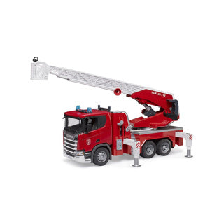 Afbeelding laden in galerijviewer, Bruder scania super 560r brandweerladderwagen