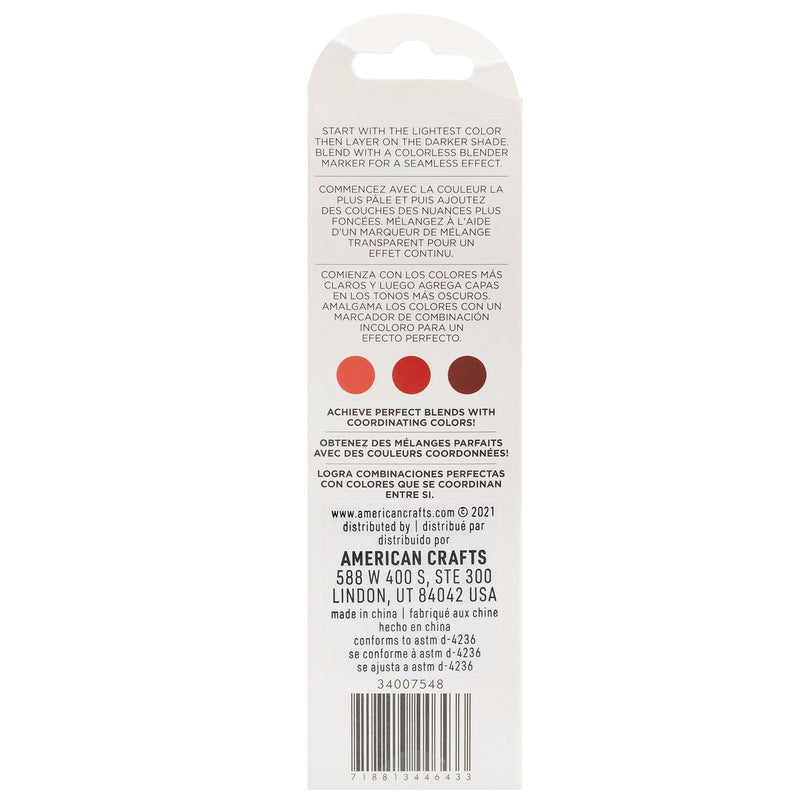 Load image into Gallery viewer, American crafts • sketch markers dual tip cherry