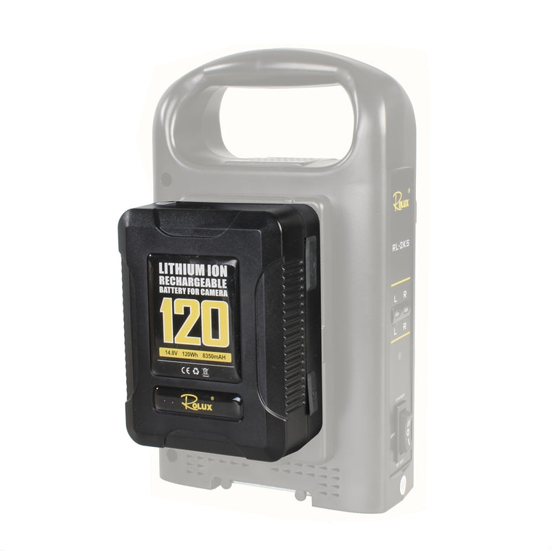 Load image into Gallery viewer, Rolux smart v-mount accu yc-120s 120wh 14,8v 8350mah