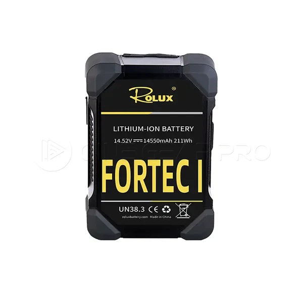 Afbeelding laden in galerijviewer, Rolux v-mount accu fortec i 211wh 14,4v 14550mah