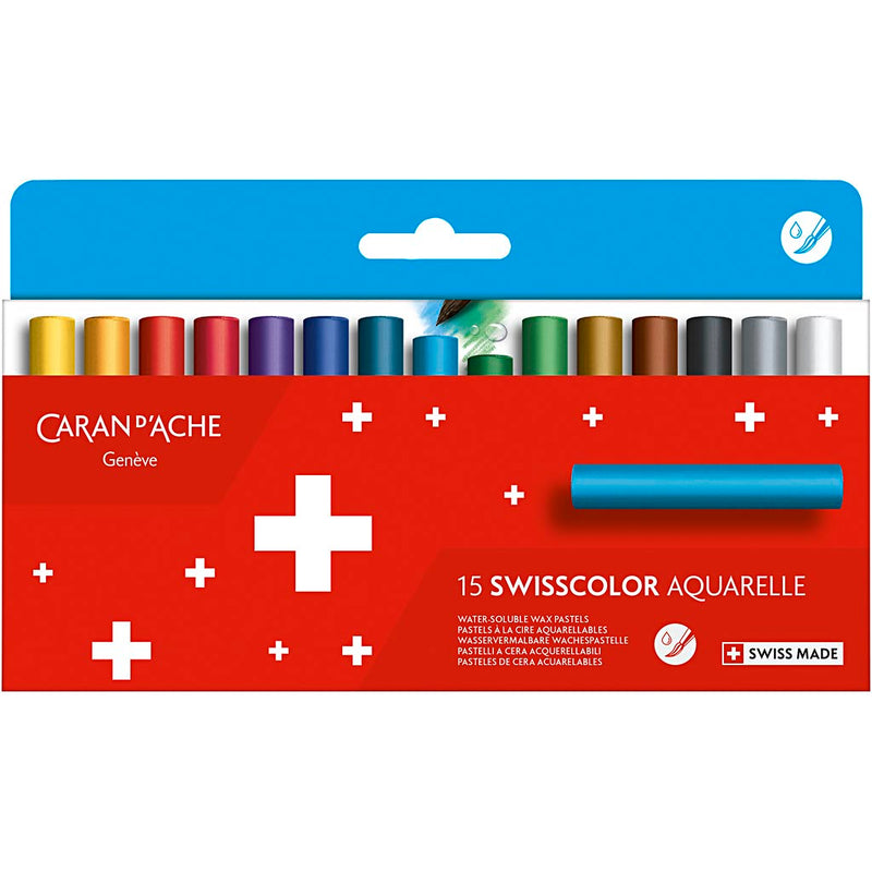 Afbeelding laden in galerijviewer, Https: www.cchobby.nl caran-d-ache-neocolor-ii-junior-l-5-cm-dikte-8-5-mm-diverse-kleuren-15-stuk-1-doos