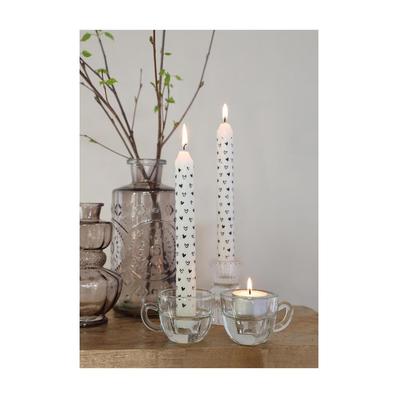 Afbeelding laden in galerijviewer, Ideas 4 seasons kaarsenhouder koffie helder ã˜8xh5cm