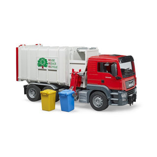 Afbeelding laden in galerijviewer, Bruder vuilniswagen loading grabage truck (br3761)