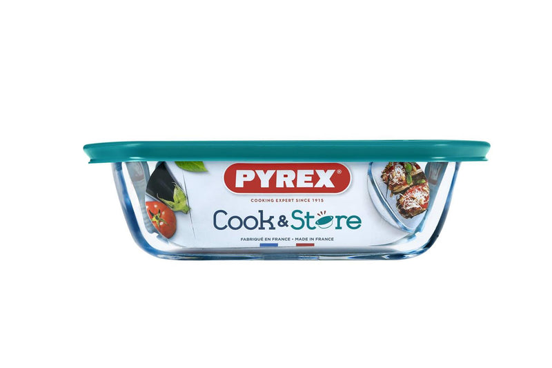 Load image into Gallery viewer, Pyrex bewaarschaal 2.5l 20x20x8cm