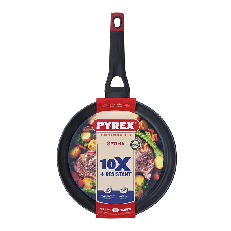 Load image into Gallery viewer, Pyrex optima+ koekenpan 28cm