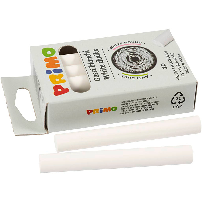 Load image into Gallery viewer, Creativ company schoolbordkrijt wit, 10st.