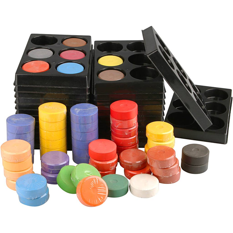 Load image into Gallery viewer, Https: www.cchobby.nl waterverf-h-16-mm-d-44-mm-diverse-kleuren-1-set