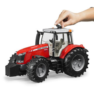 Afbeelding laden in galerijviewer, Bruder 3046 massey ferguson 7624 tractor
